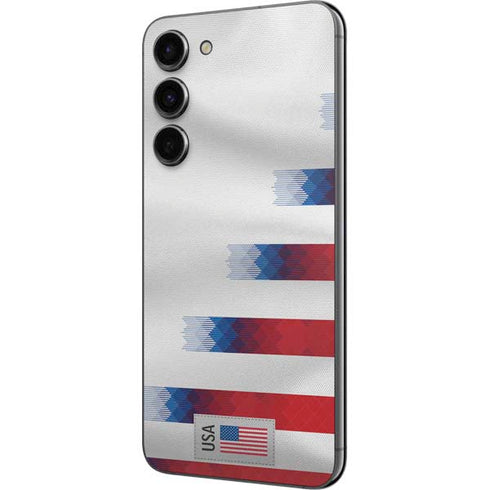 USA Soccer Flag Galaxy S23 Plus Skin