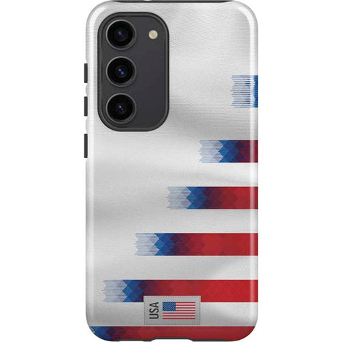 USA Soccer Flag Galaxy S23 Pro Case