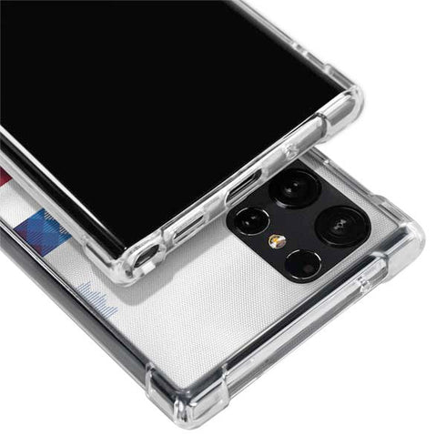 USA Soccer Flag Galaxy S24 Ultra Clear Case