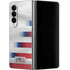 USA Soccer Flag Galaxy Z Fold4 5G Skin