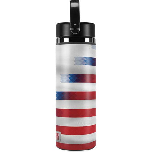 USA Soccer Flag Hydro Flask 20oz Wide Mouth Skin
