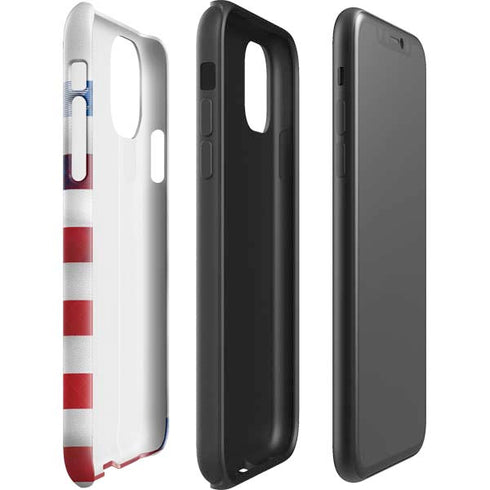 USA Soccer Flag iPhone 11 Impact Case