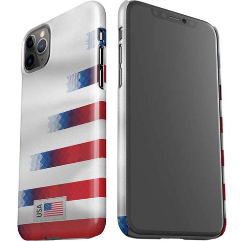 USA Soccer Flag iPhone 11 Pro Max Lite Case