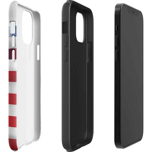 USA Soccer Flag iPhone 12 Pro Impact Case