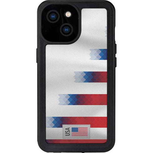USA Soccer Flag iPhone 13 Mini Waterproof Case