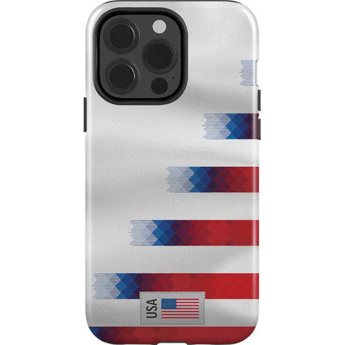 USA Soccer Flag iPhone 13 Pro Impact Case