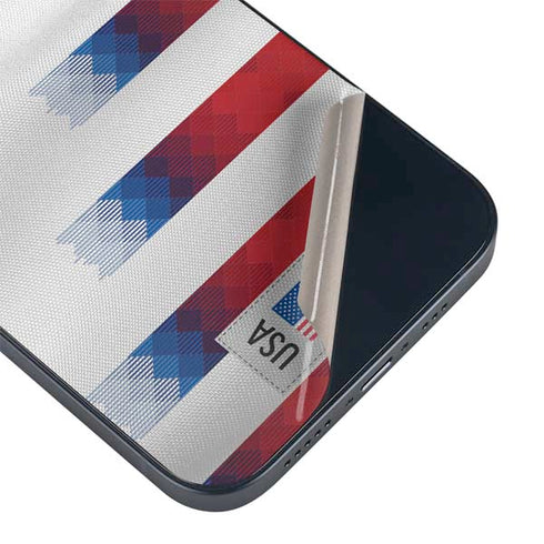USA Soccer Flag iPhone 15 Plus Skin