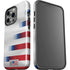 USA Soccer Flag iPhone 14 Pro Impact Case