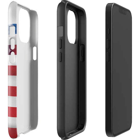 USA Soccer Flag iPhone 14 Pro Max Impact Case