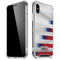 USA Soccer Flag iPhone XS Max Clear Case