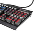 USA Soccer Flag K95 RGB PLATINUM Mechanical Gaming Keyboard Skin