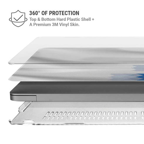 USA Soccer Flag MacBook Pro 16in (2021-25) Case plus Skin