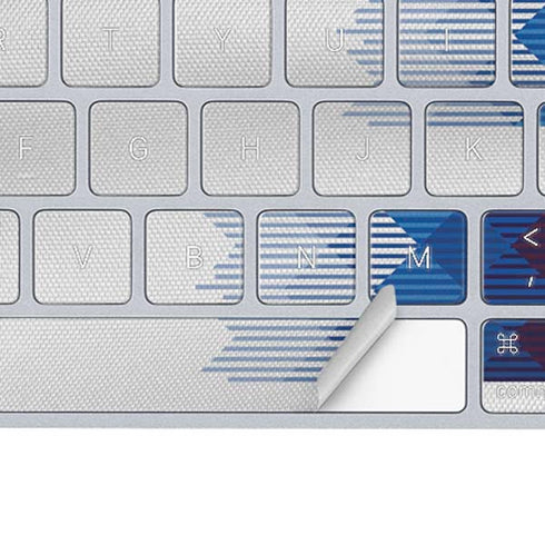 USA Soccer Flag Magic Keyboard Skin