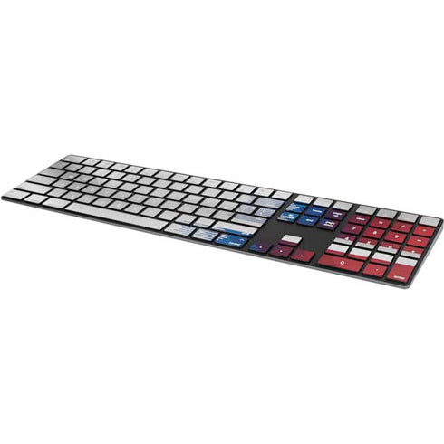 USA Soccer Flag Magic Keyboard with Numeric Keypad Skin