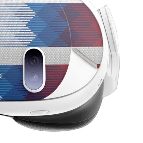 USA Soccer Flag Meta Quest 3 Skin