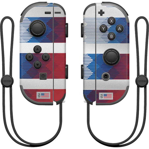 USA Soccer Flag Nintendo Joy-Con (L/R) Controller Skin