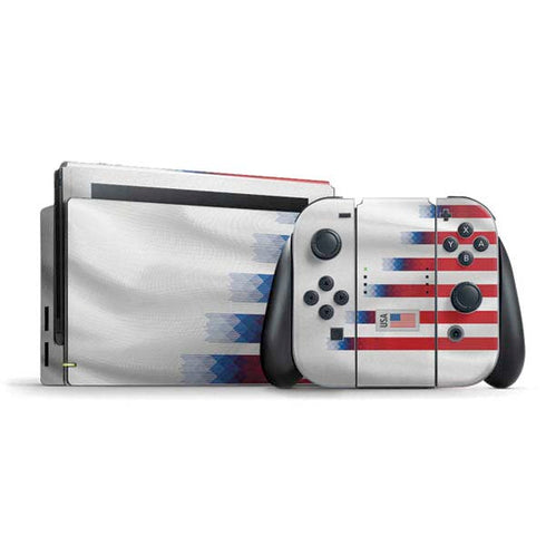 USA Soccer Flag Nintendo Switch Bundle Skin