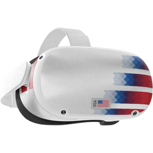 USA Soccer Flag Oculus Quest 2 Skin
