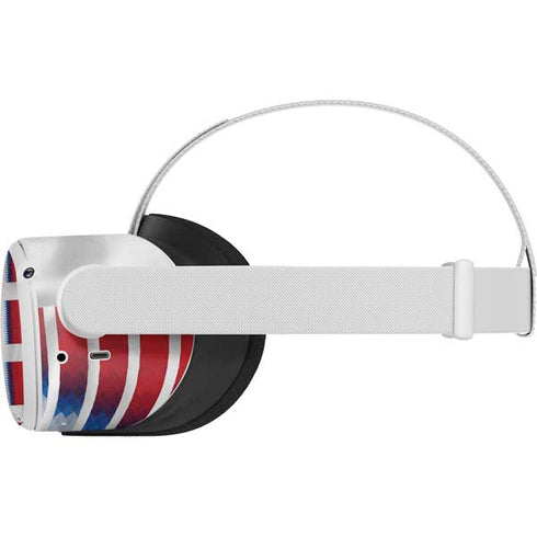 USA Soccer Flag Oculus Quest 2 Skin