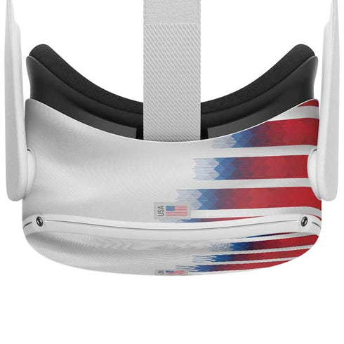 USA Soccer Flag Oculus Quest 2 Skin