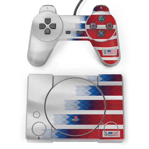 USA Soccer Flag PlayStation Classic Bundle Skin