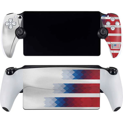 USA Soccer Flag PlayStation Portal Remote Player Skin