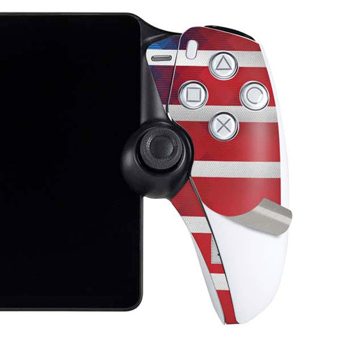 USA Soccer Flag PlayStation Portal Remote Player Skin