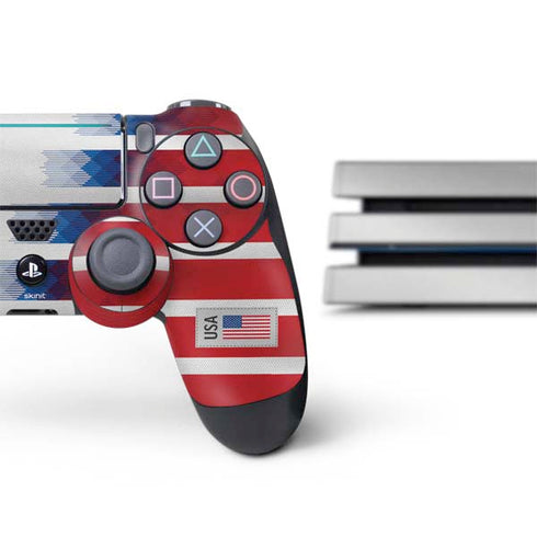 USA Soccer Flag PS4 Pro Bundle Skin