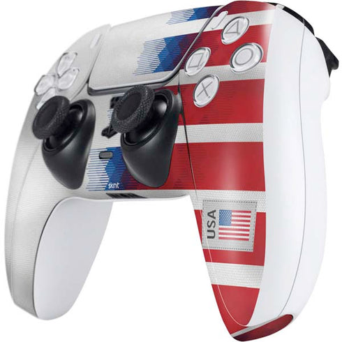 USA Soccer Flag PS5 Controller Skin