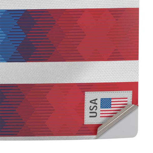 USA Soccer Flag PS5 Slim Digital Edition Console Skin