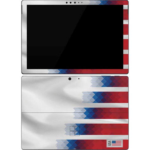 USA Soccer Flag Surface Pro 7 Skin
