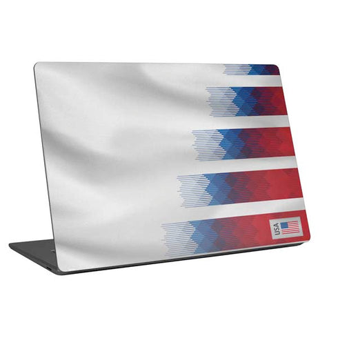 USA Soccer Flag Universal Laptop 12in (9.8 x 6.8in) Skin