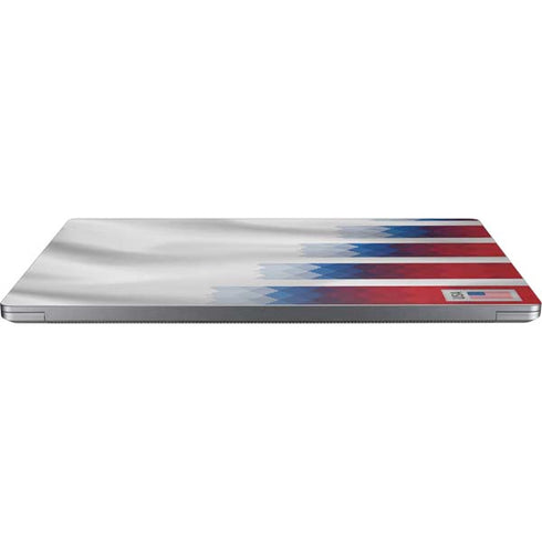USA Soccer Flag Universal Laptop 12in (9.8 x 6.8in) Skin