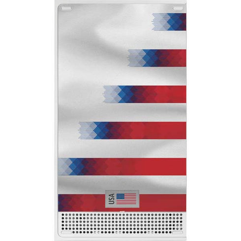 USA Soccer Flag Xbox Series S Console Skin