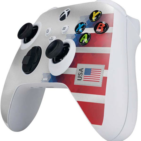 USA Soccer Flag Xbox Series S Controller Skin