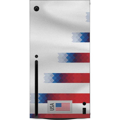 USA Soccer Flag Xbox Series X Console Skin