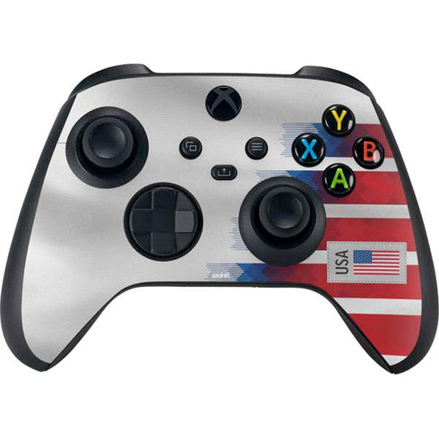 USA Soccer Flag Xbox Series X Controller Skin