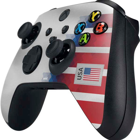 USA Soccer Flag Xbox Series X Controller Skin