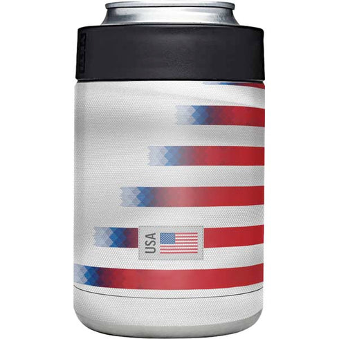 USA Soccer Flag Yeti Colster Can Insulator Skin
