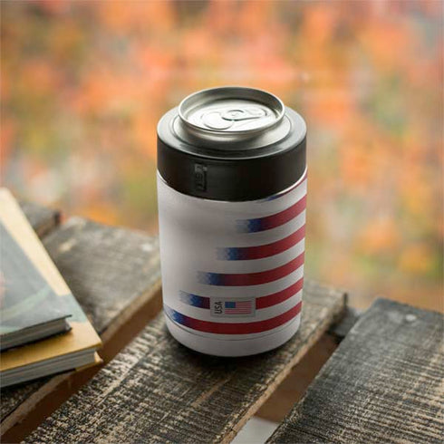 USA Soccer Flag Yeti Colster Can Insulator Skin