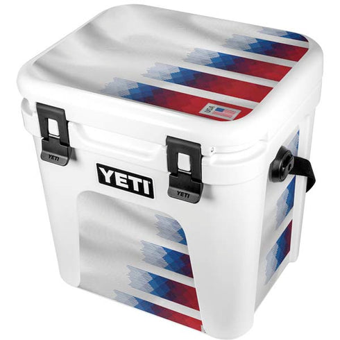 USA Soccer Flag YETI Roadie 24 Hard Cooler Skin