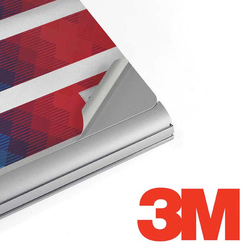 USA Soccer Flag Surface Book 2 15in Skin