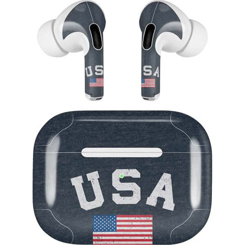 USA with American Flag AirPods Pro 2nd Gen Skin