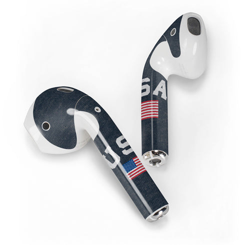 USA with American Flag Apple AirPods 2 Skin