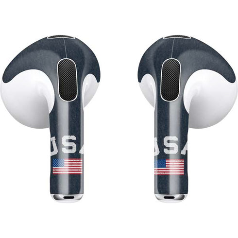 USA with American Flag Apple AirPods (3rd Gen 2021) Skin