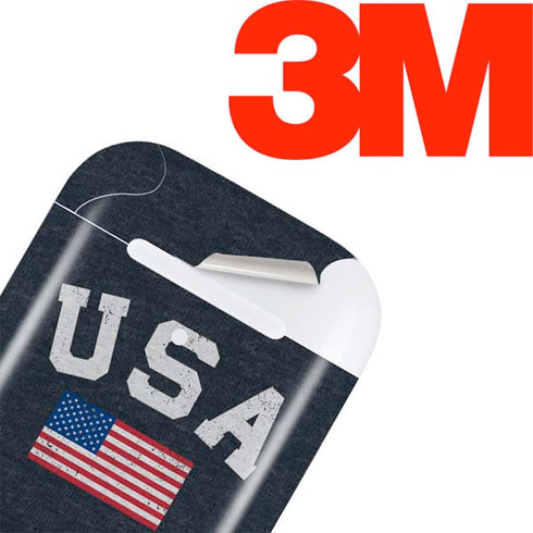 USA with American Flag Apple AirPods Skin