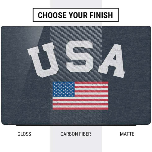 USA with American Flag Dell Vostro Skin