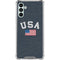 USA with American Flag Galaxy A13 5G Clear Case