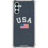 USA with American Flag Galaxy A13 5G Clear Case