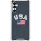 USA with American Flag Galaxy A14 5G Clear Case